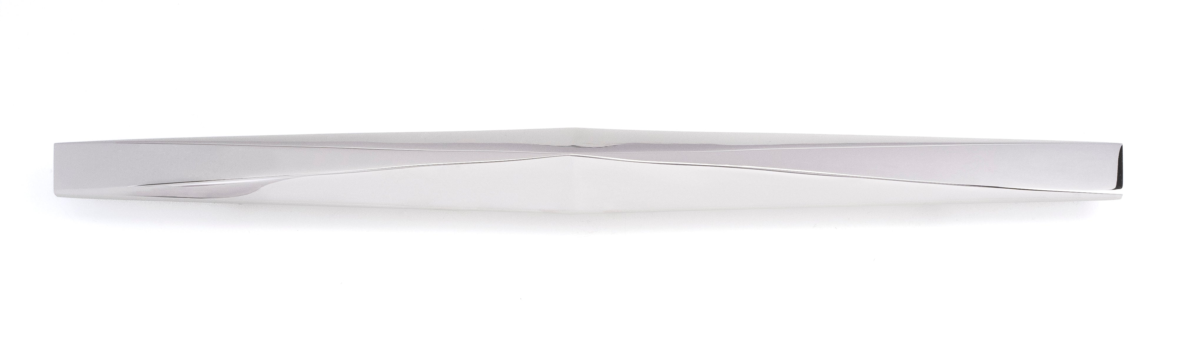 polished nickel pull