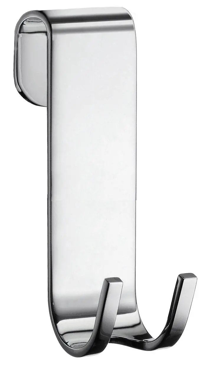 polished chrome soap basket