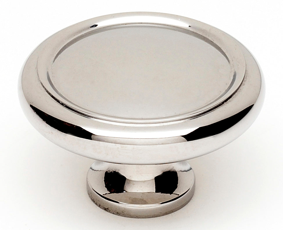 polished chrome knob