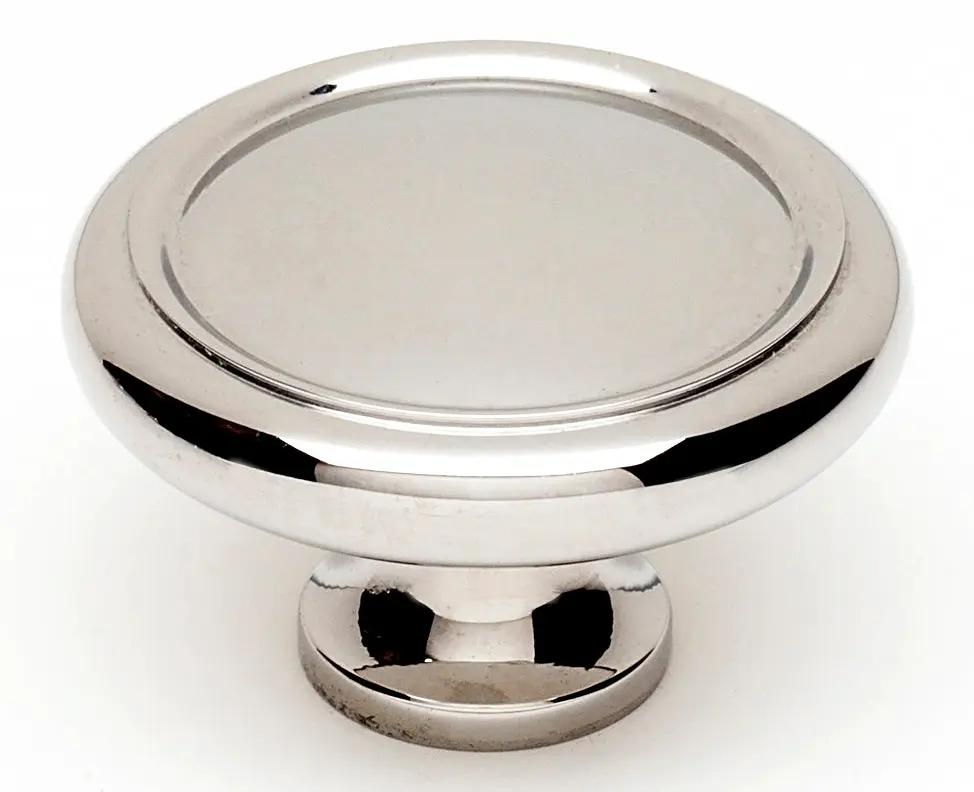 polished chrome knob