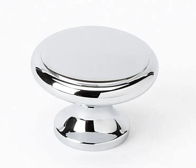 polished chrome knob
