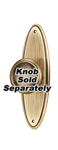 Alno 3" OVAL ESCUTCHEON