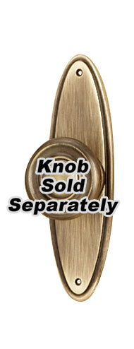 Alno 3" OVAL ESCUTCHEON