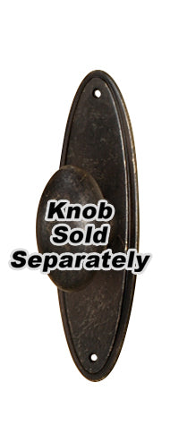 Alno 3" OVAL ESCUTCHEON