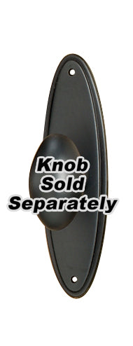 Alno 3" OVAL ESCUTCHEON