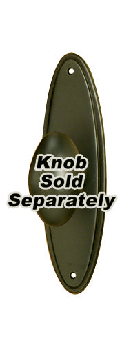 Alno 3" OVAL ESCUTCHEON