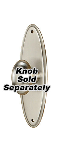Alno 3" OVAL ESCUTCHEON