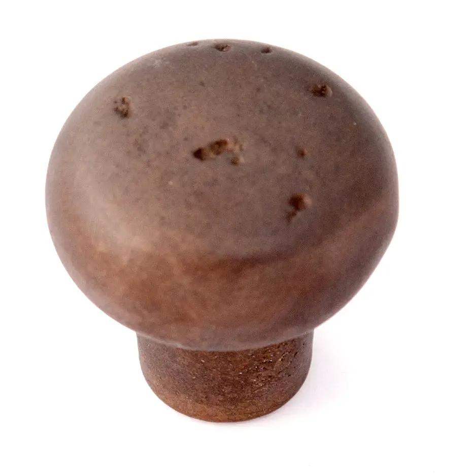 polished chrome knob