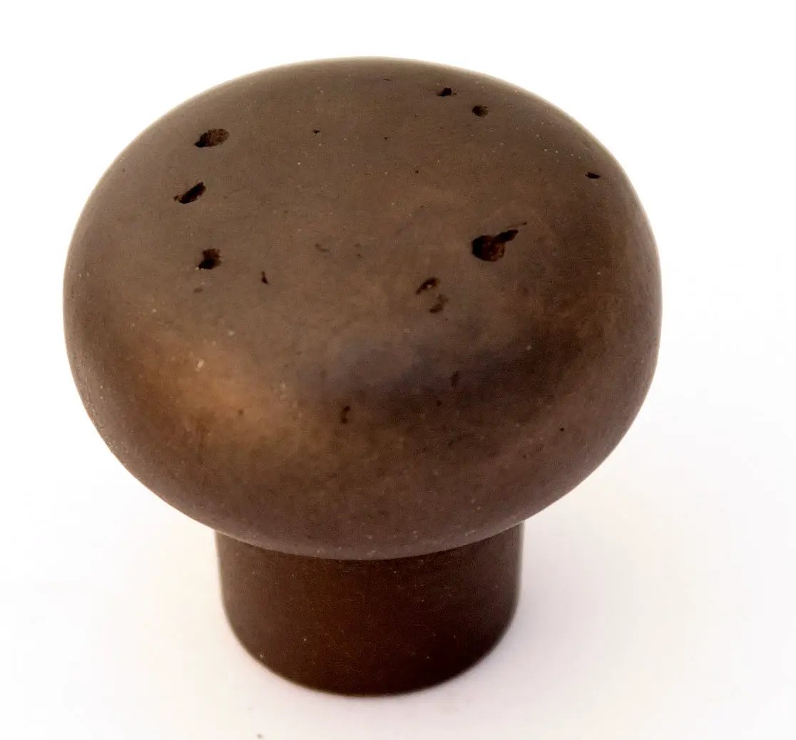 polished chrome knob