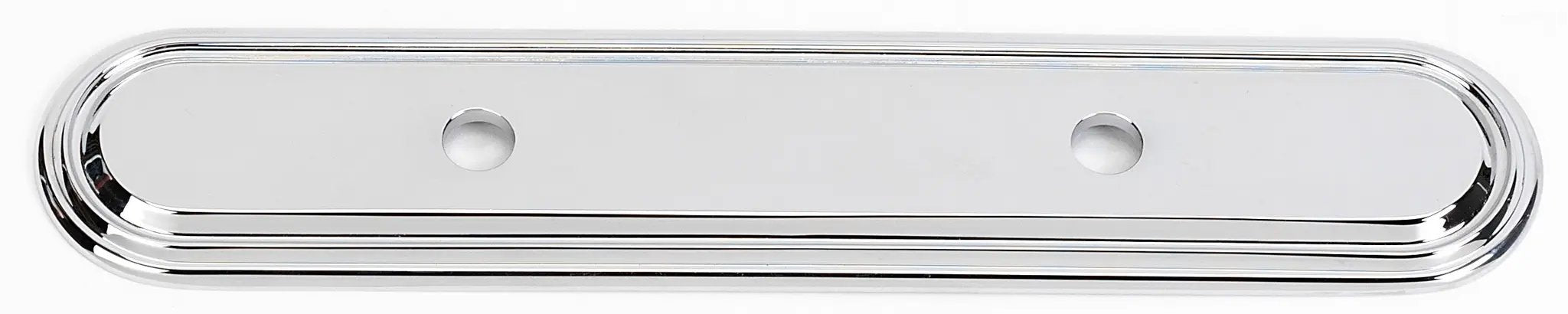 polished chrome backplate