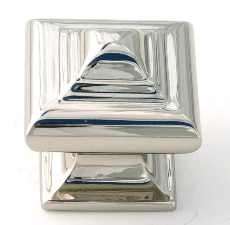 polished chrome knob