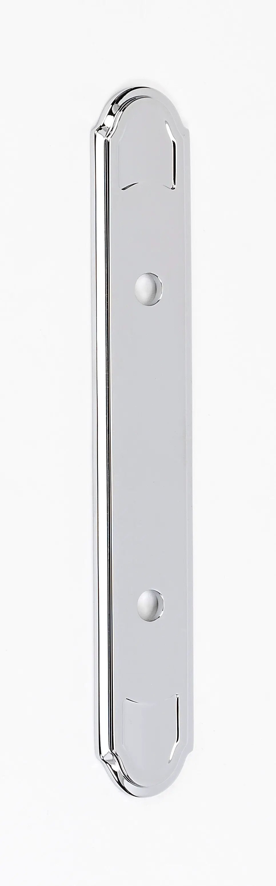 polished chrome backplate