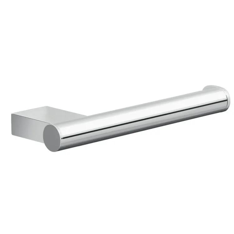 polished chrome toilet paper holder