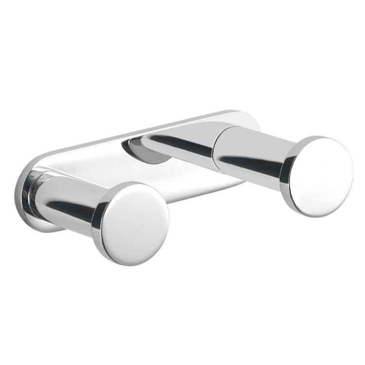polished chrome robe hook