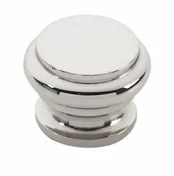 polished chrome knob
