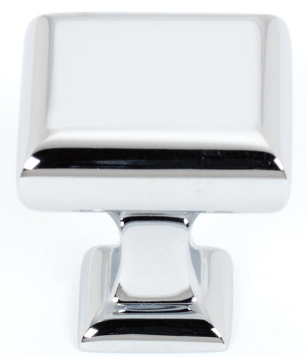 polished chrome knob
