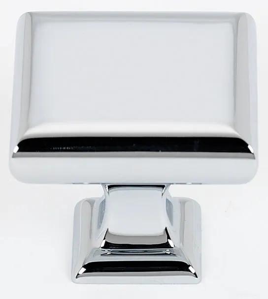 polished chrome knob