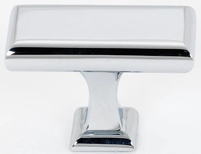 polished chrome knob