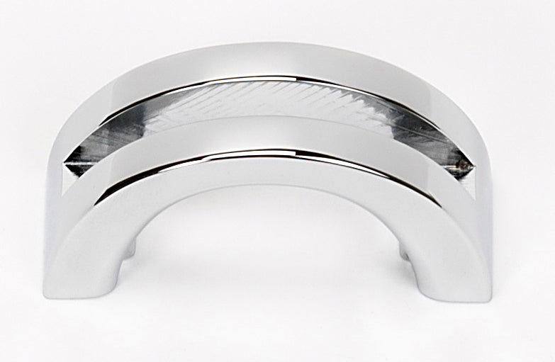 polished chrome pull