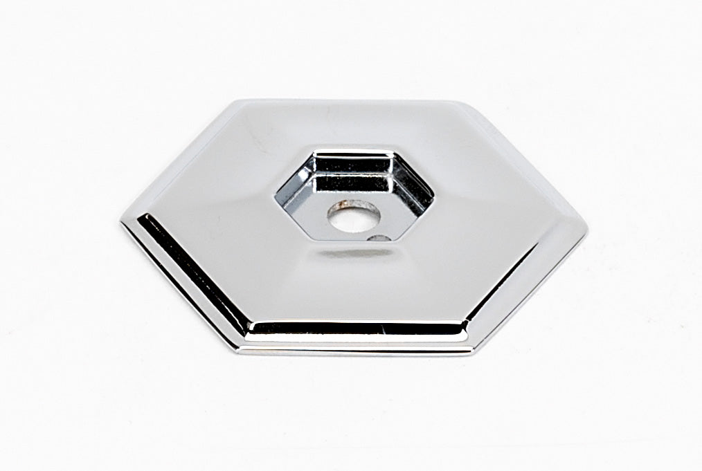 polished chrome backplate