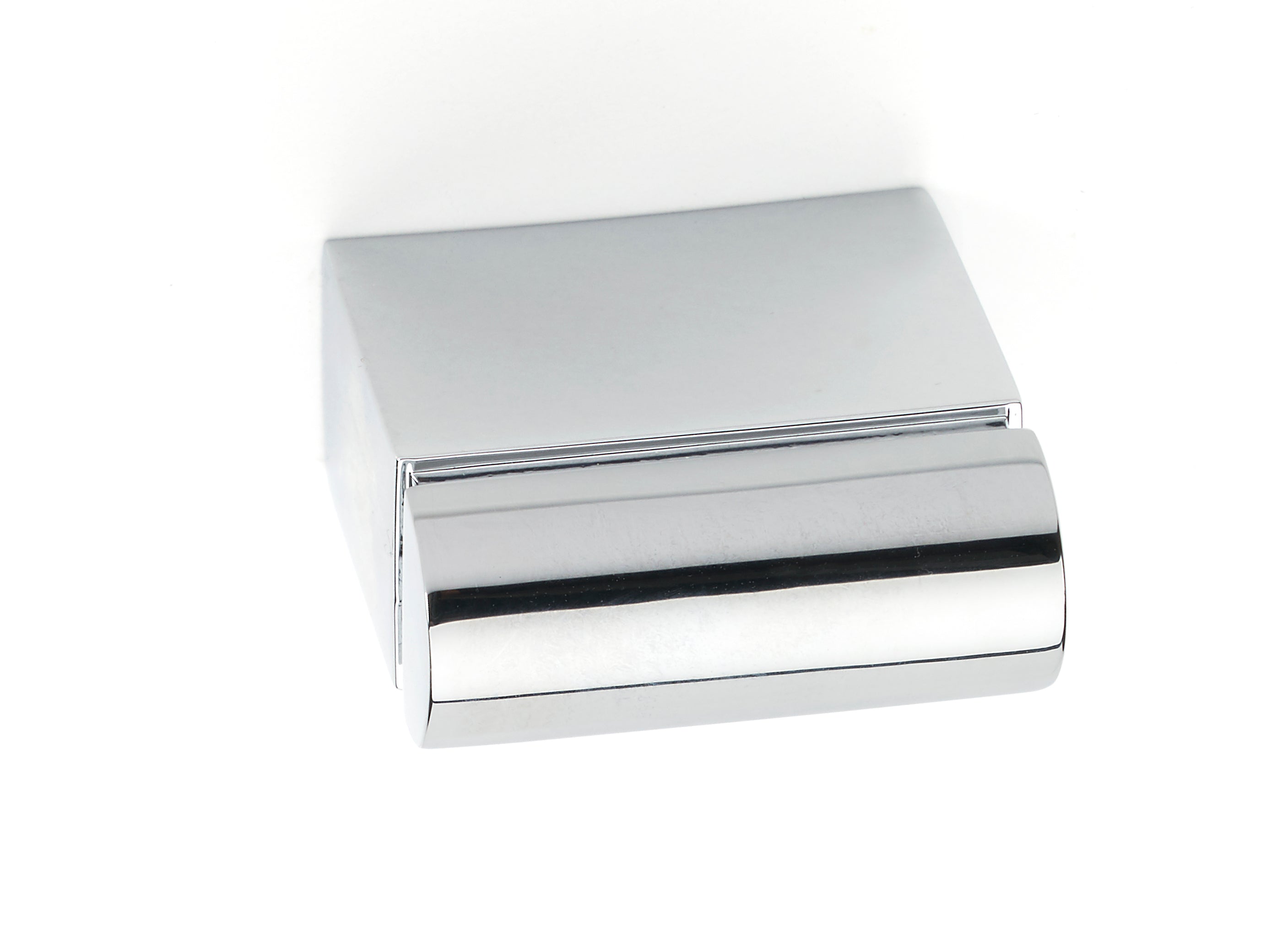 polished chrome knob