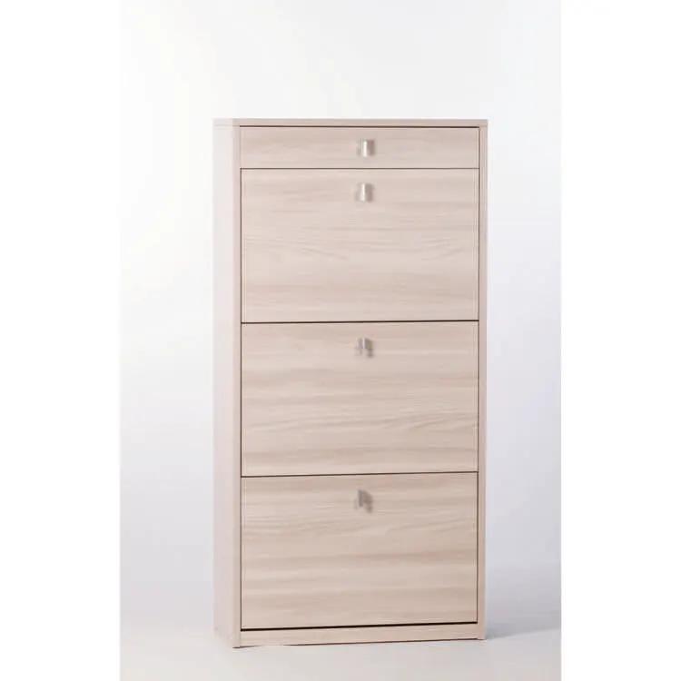 clear elm shoe rack