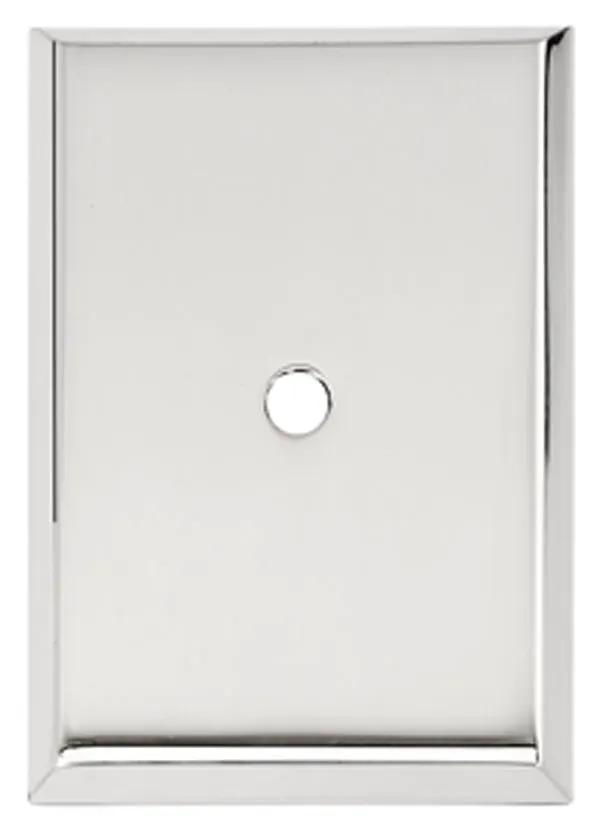 polished chrome backplate