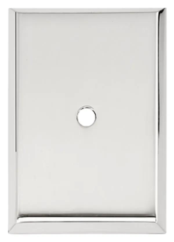 polished chrome backplate