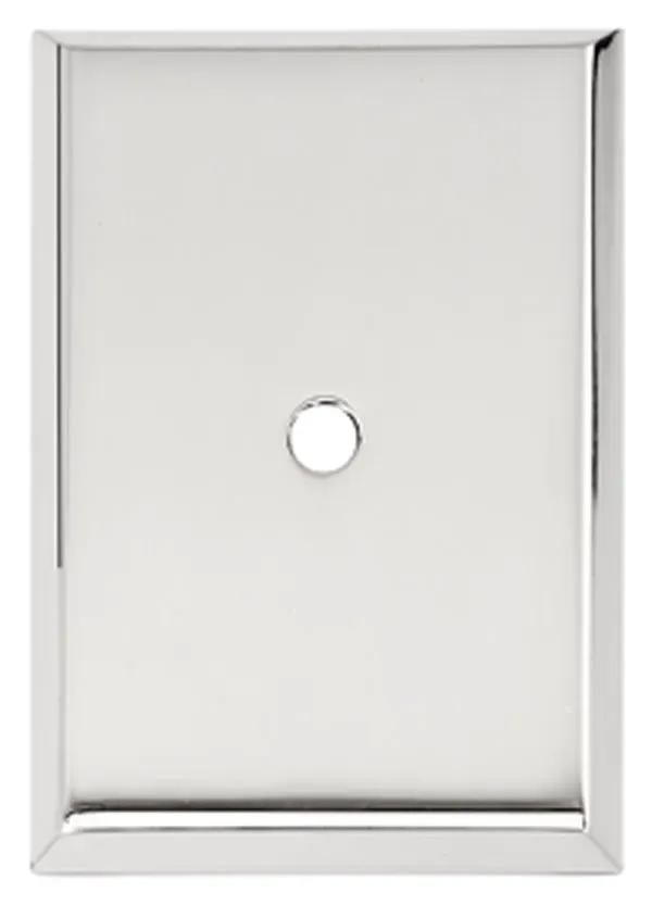 polished chrome backplate
