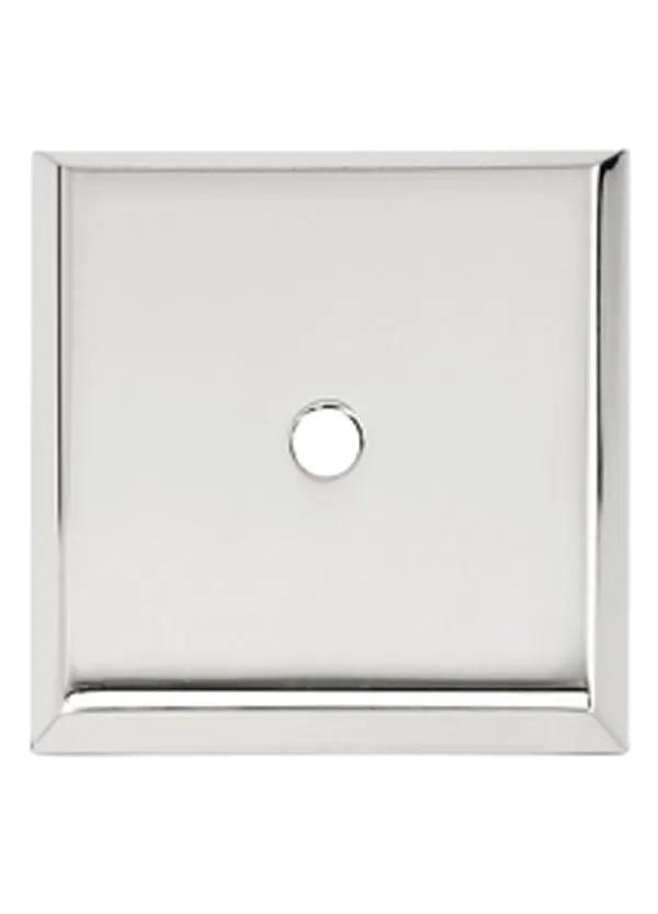 polished chrome backplate