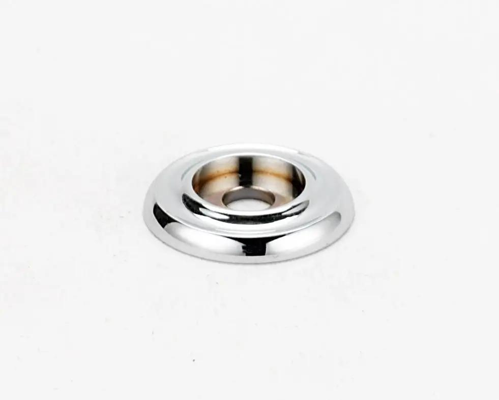 polished chrome backplate