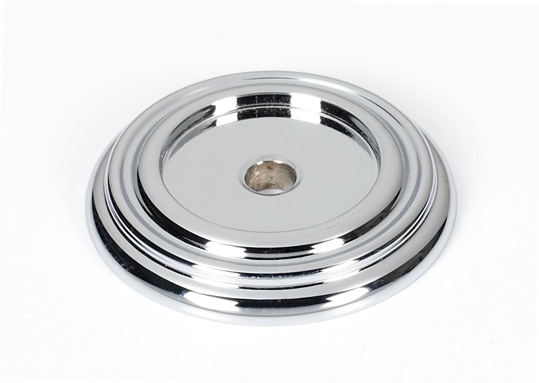 polished chrome backplate