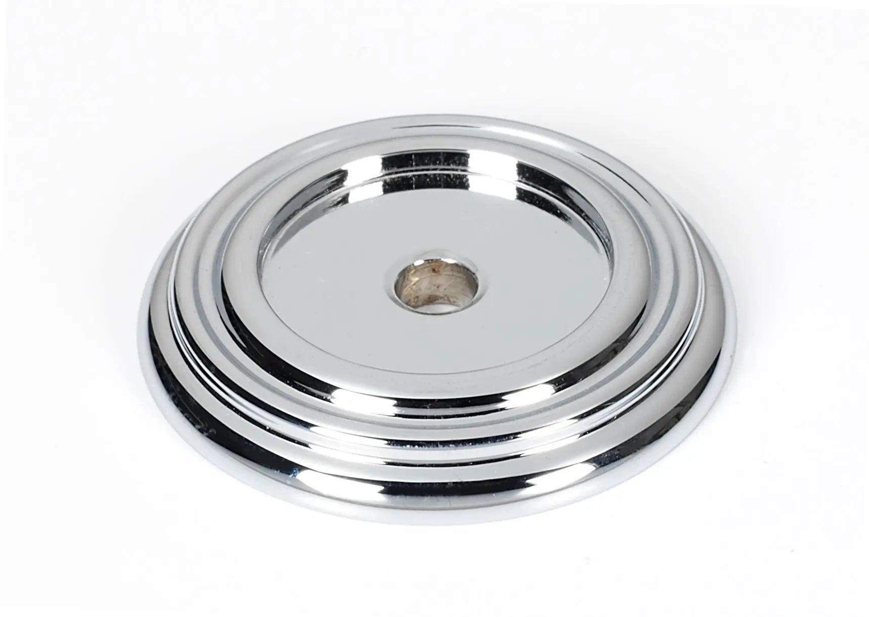 polished chrome backplate