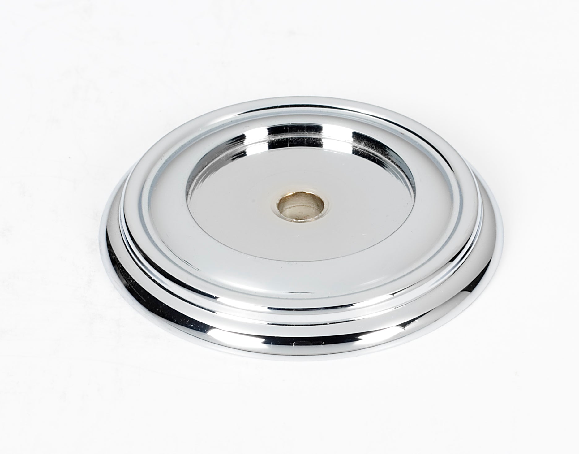 polished chrome backplate