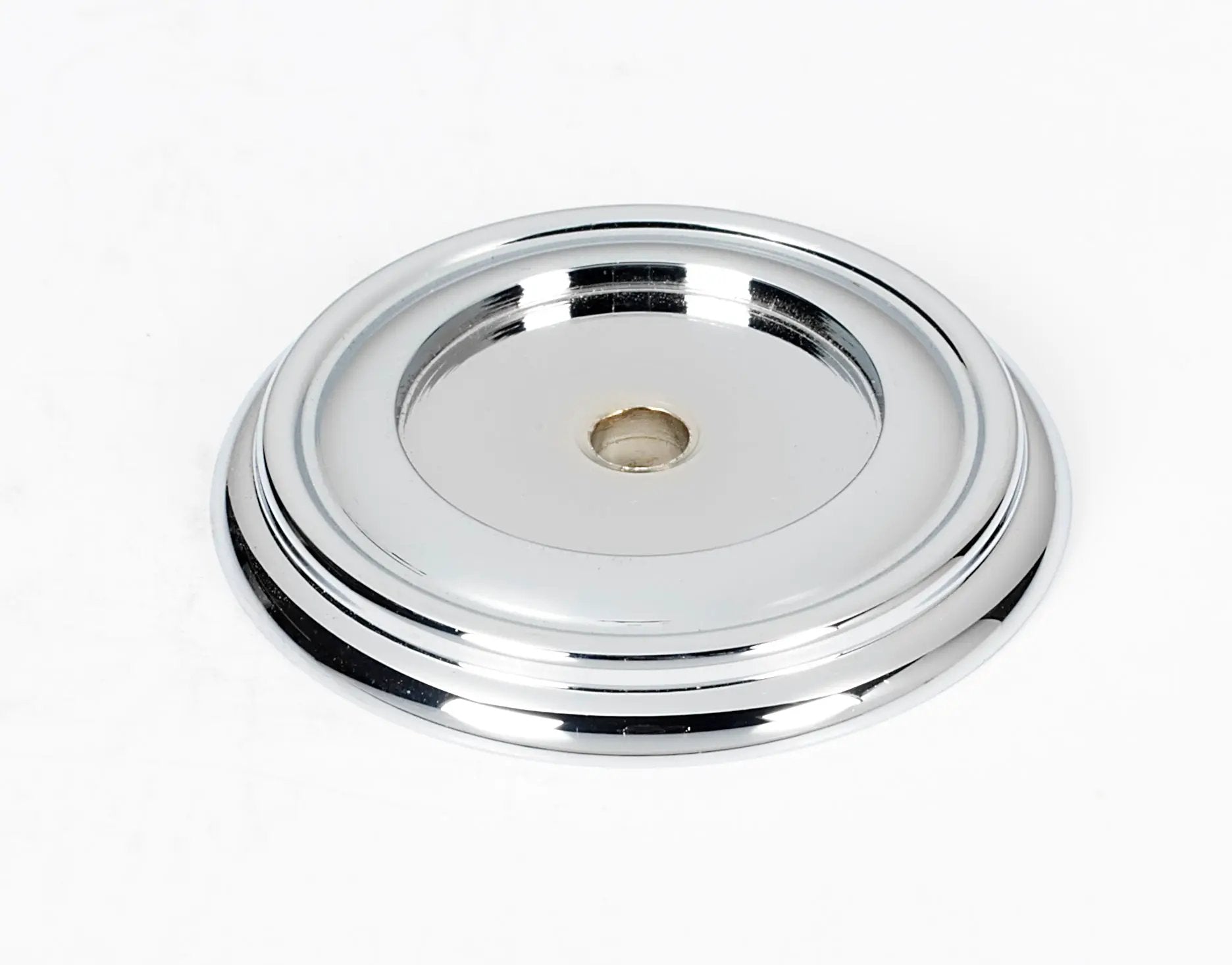 polished chrome backplate