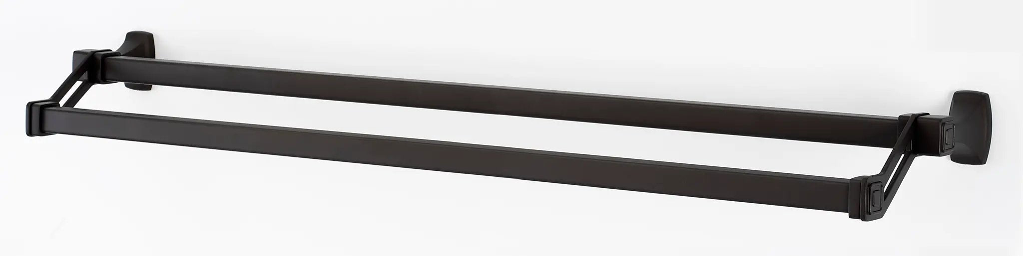 Alno Cube Bath 31" Double Towel Bar by Alno