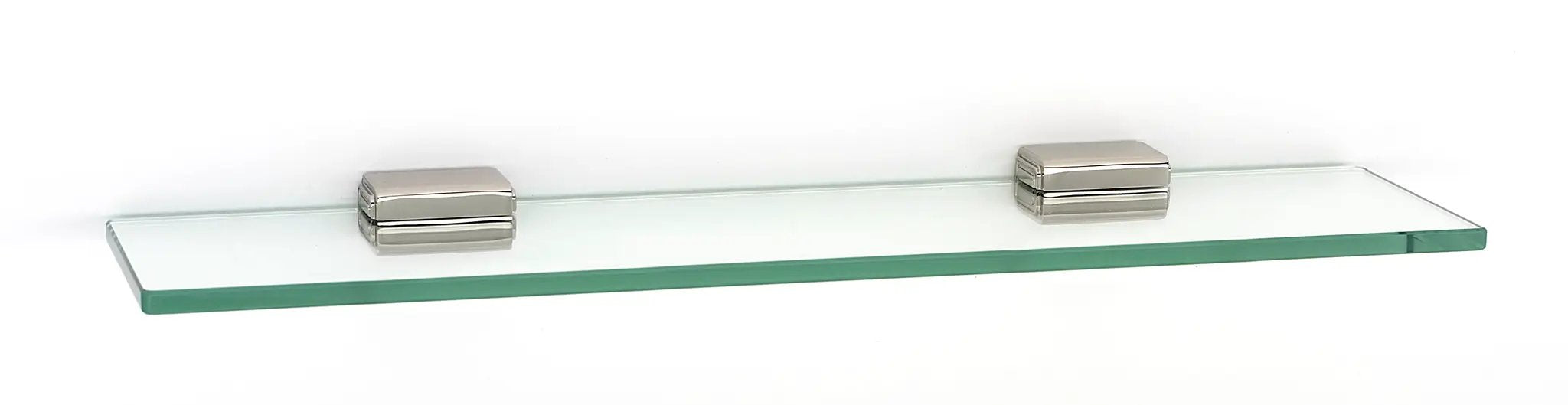Alno Cube Bath 18" Glass Shelf w/Brackets by Alno