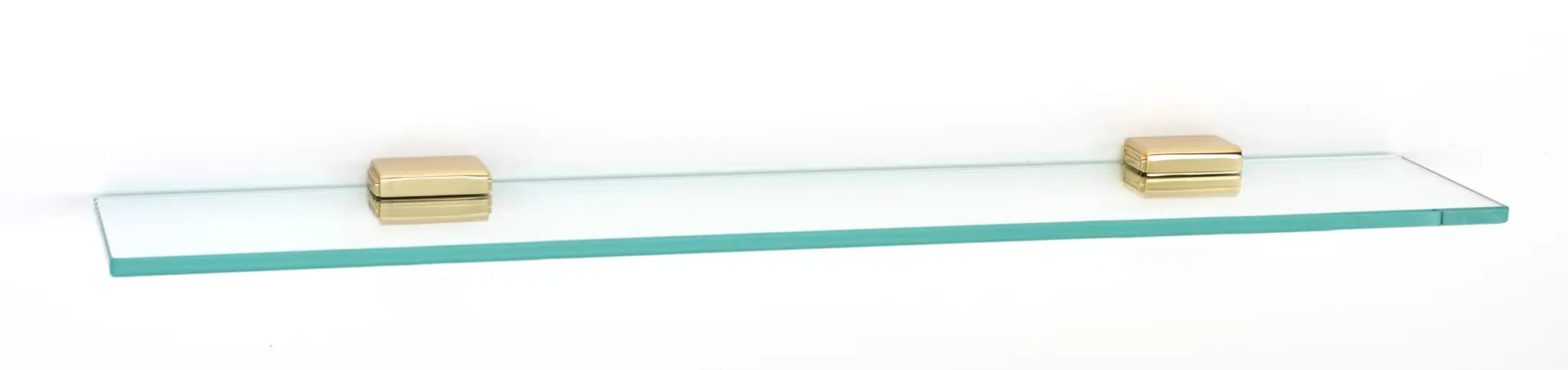Alno Cube Bath 24" Glass Shelf w/Brackets by Alno