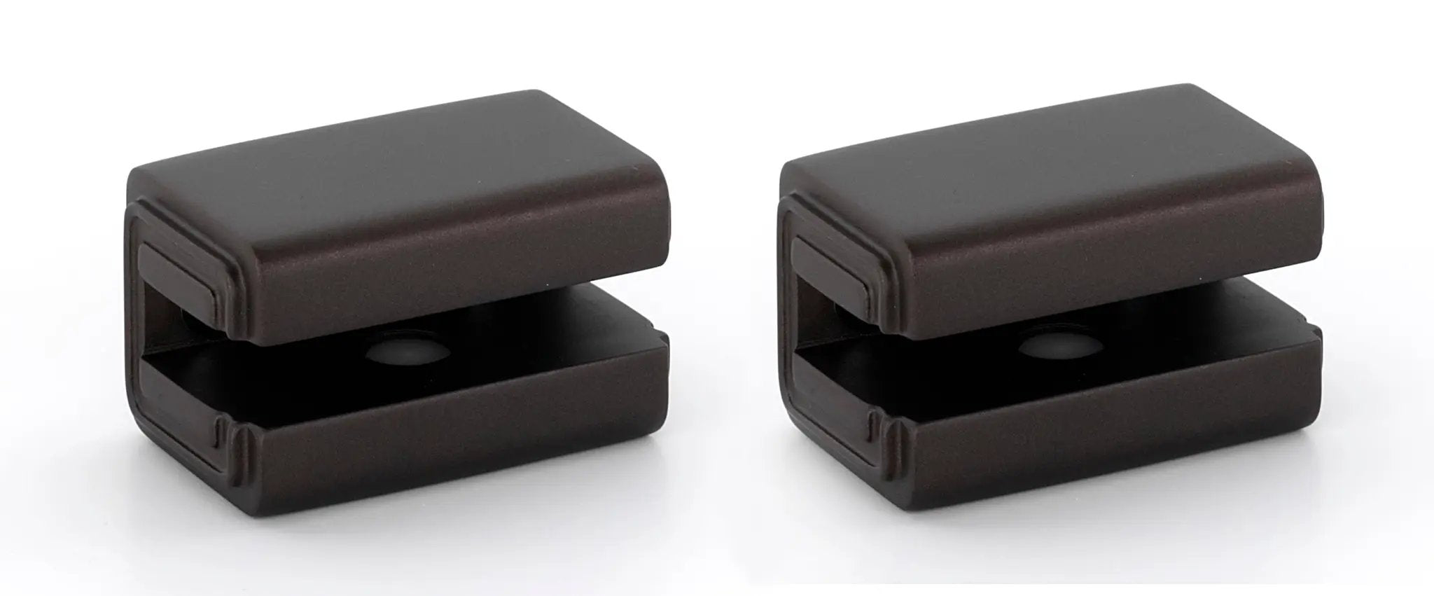 Alno Cube Bath Glass Shelf Brackets Only by Alno