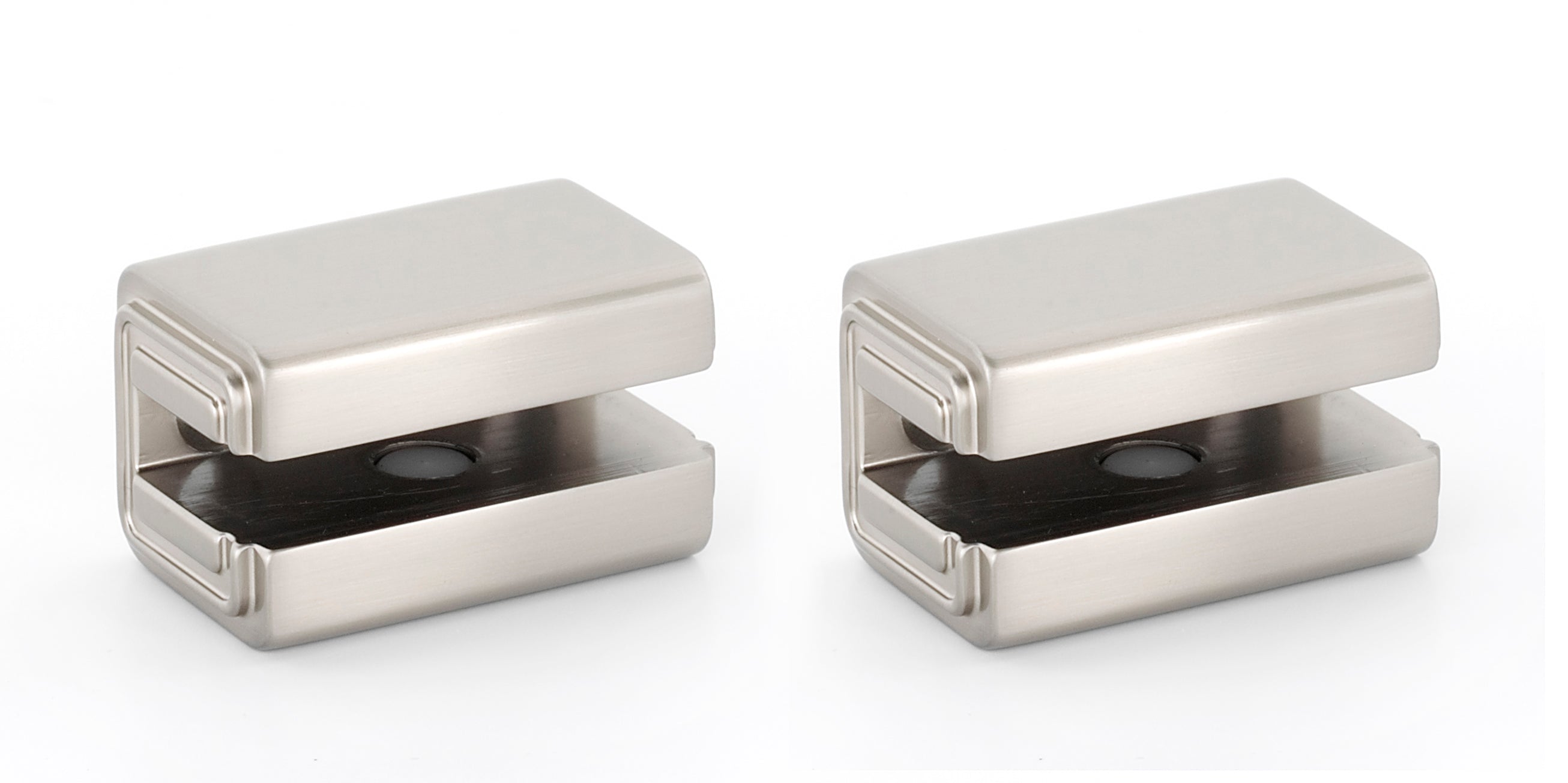 Alno Cube Bath Glass Shelf Brackets Only