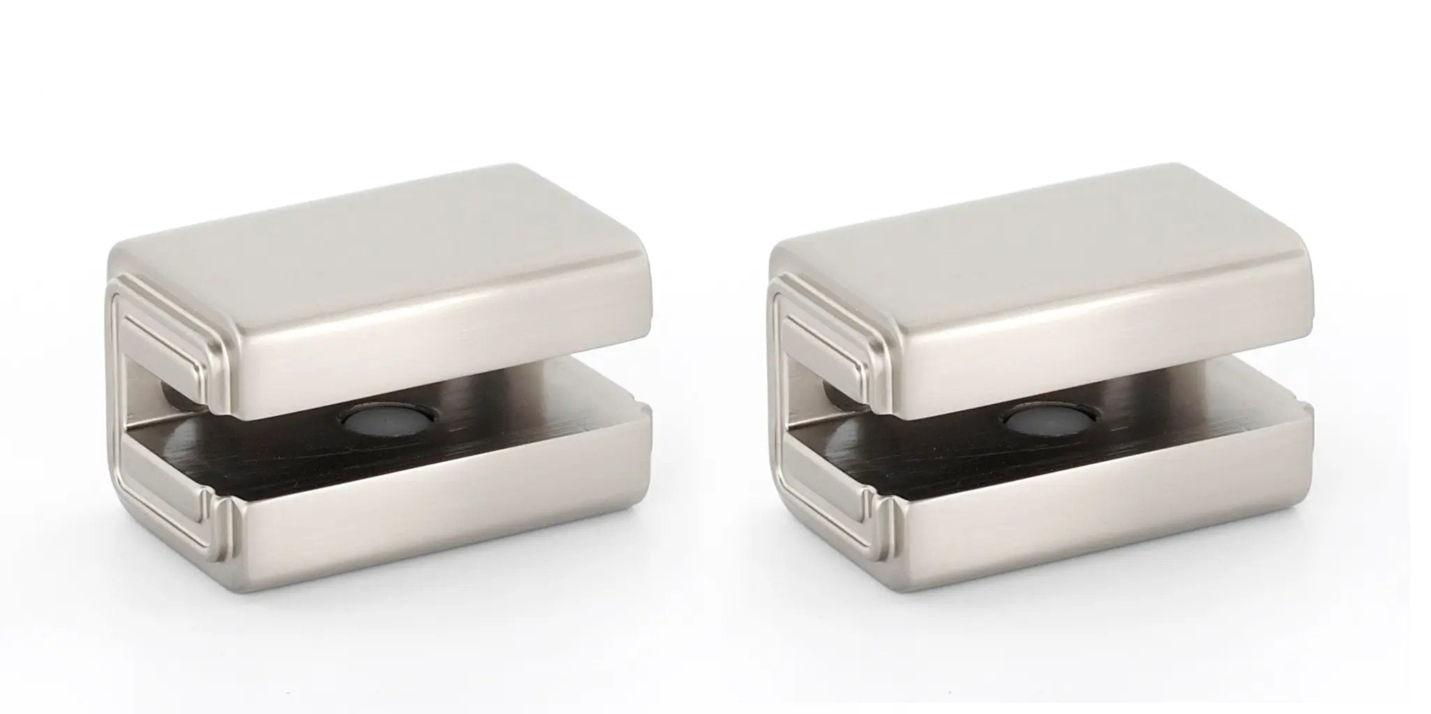 Alno Cube Bath Glass Shelf Brackets Only by Alno
