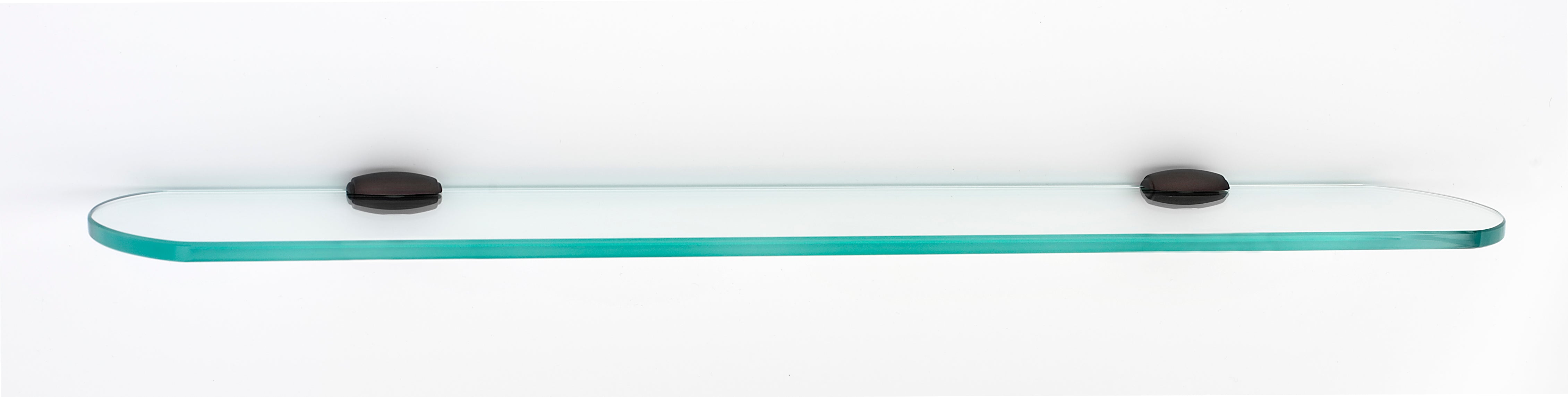 Alno Royale Bath 24" Glass Shelf w/Brackets