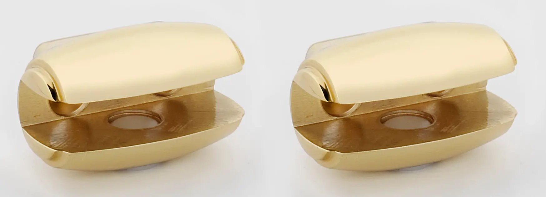 Alno Royale Bath Glass Shelf Brackets Only by Alno