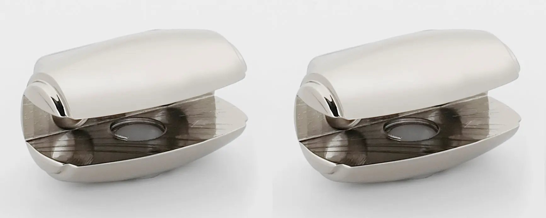 Alno Royale Bath Glass Shelf Brackets Only by Alno