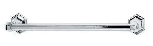 polished chrome towel bar