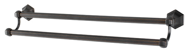 Alno Nicole Bath 24" Double Towel Bar