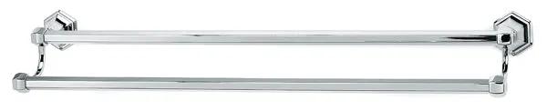 polished chrome towel bar