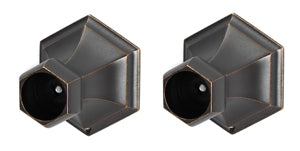 Alno Nicole Bath Shower Rod Brackets Only