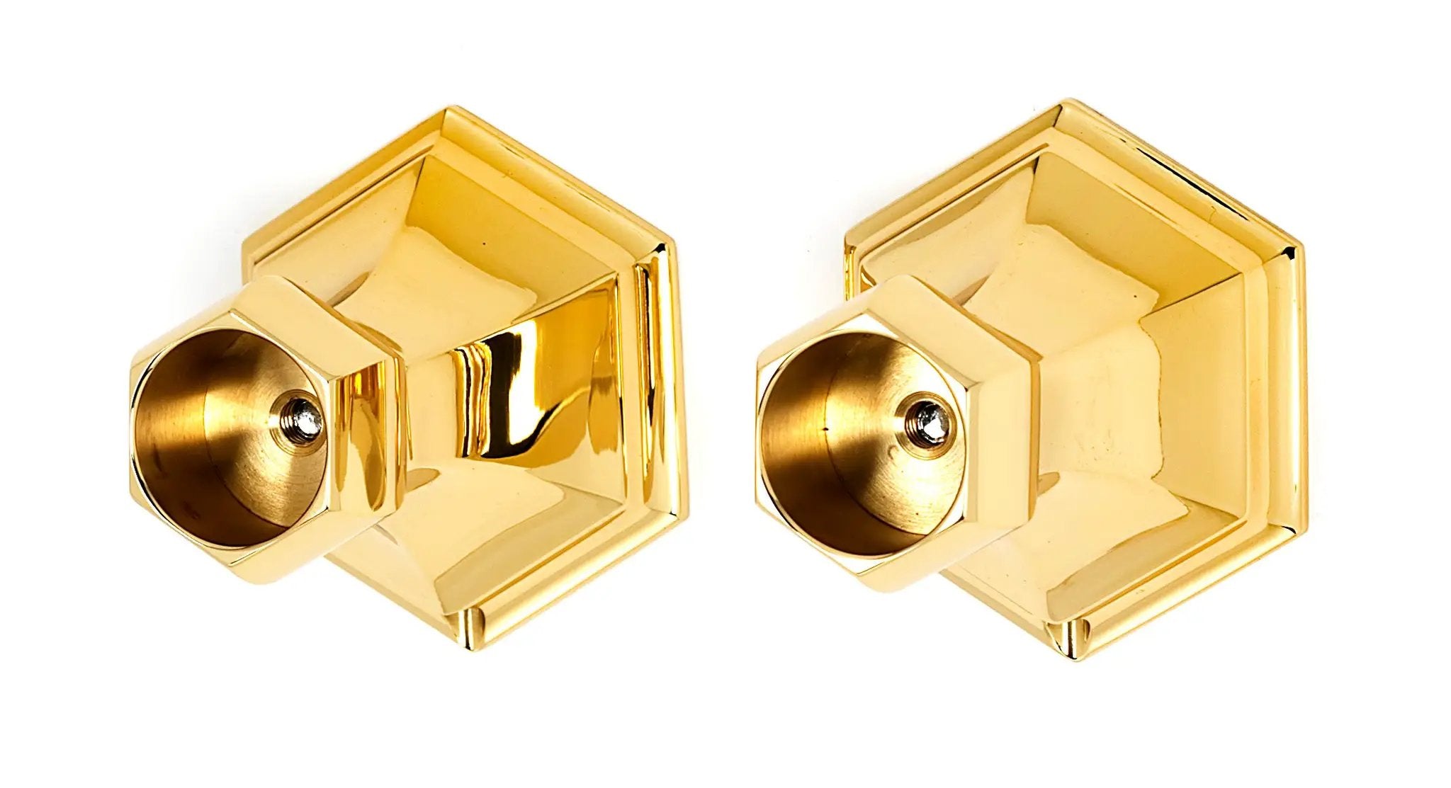 Alno Nicole Bath Shower Rod Brackets Only by Alno