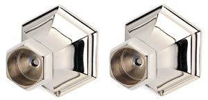 Alno Nicole Bath Shower Rod Brackets Only